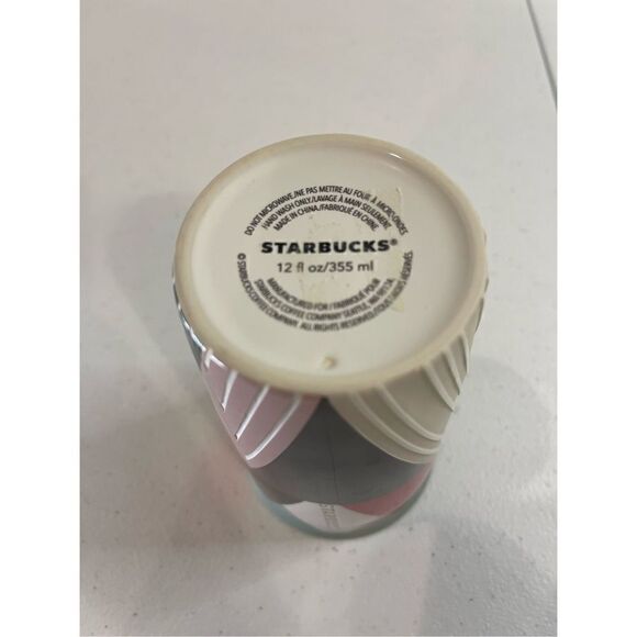 Starbucks ceramic cup with lid and metallic mug bundle - Picture 11 of 13